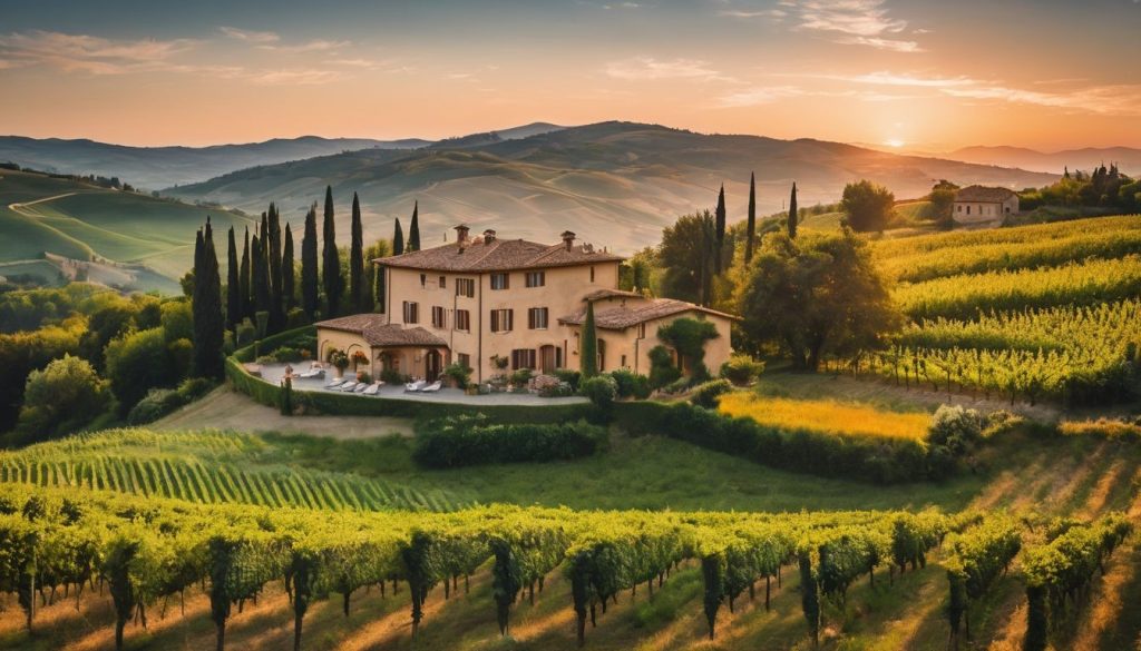 tuscany house rentals